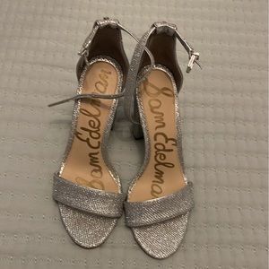 Sam Edelman silver heel size 6.5